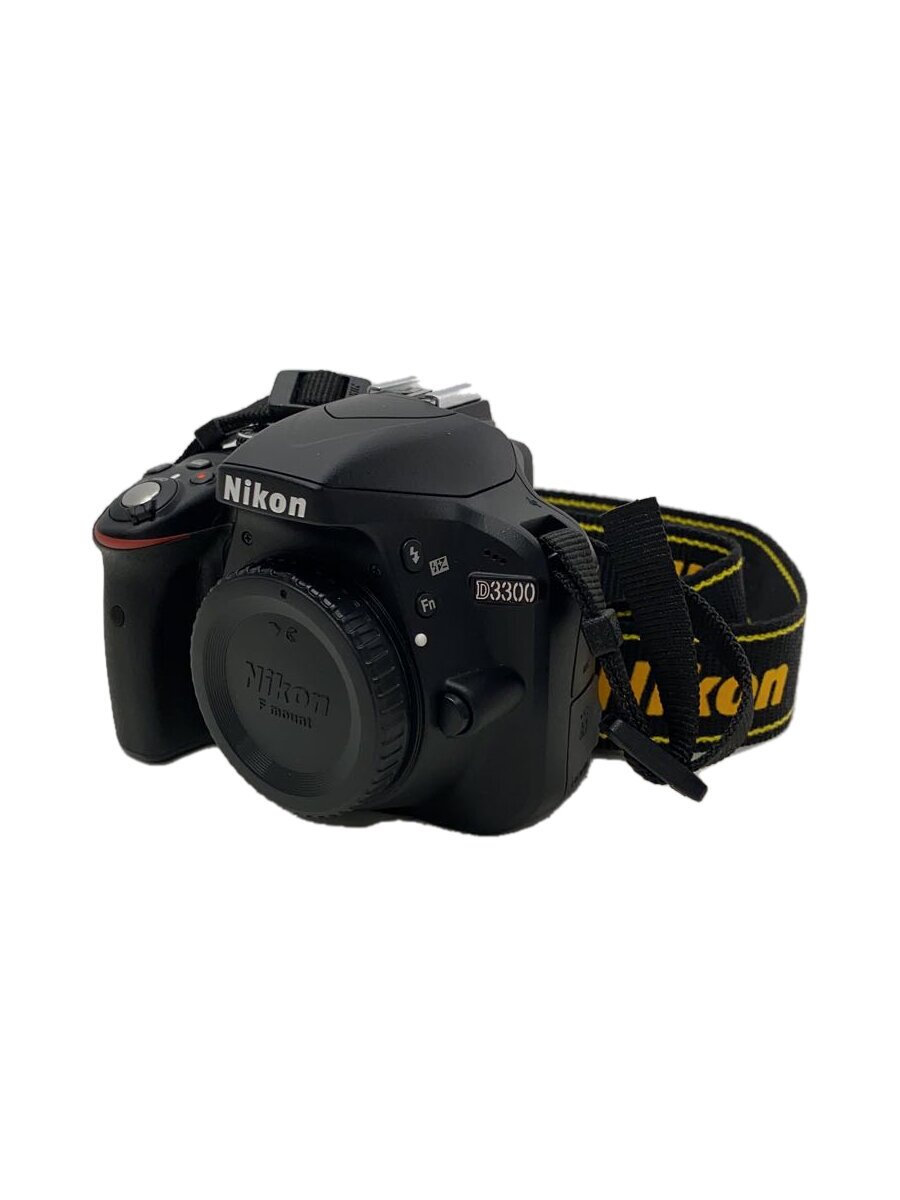 【中古】Nikon◆デジタル一眼カメラ D3300 ダブルズームキット2 [ブラック]【カメラ】