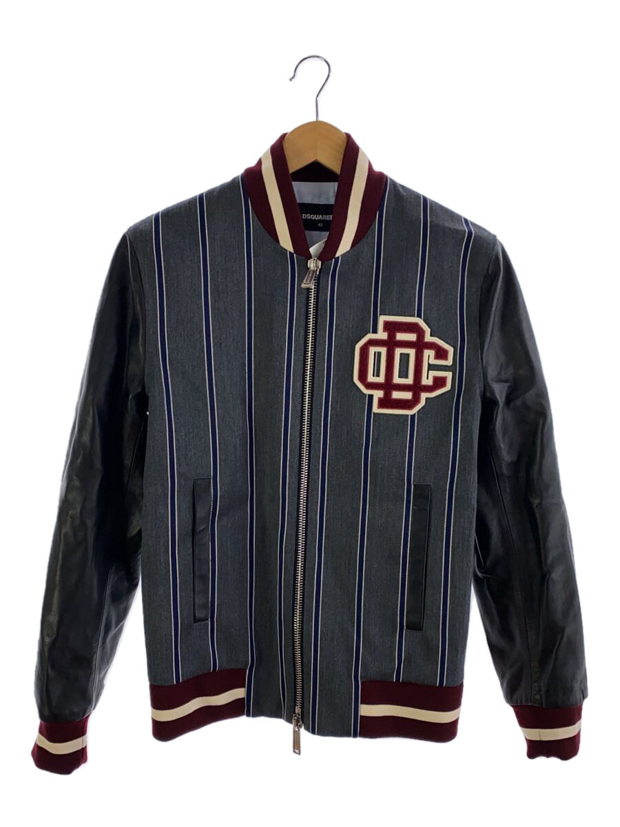 【中古】DSQUARED2◆スタジャン/48/S74AM1069【メンズウェア】