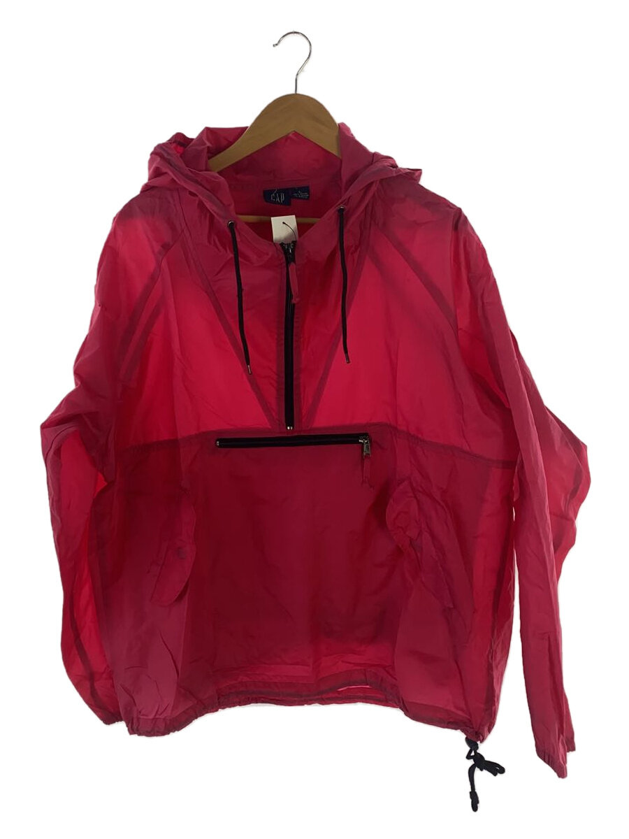 【中古】GAP◆パーカー/L/ナイロン/サクラ色【メンズウェア】
