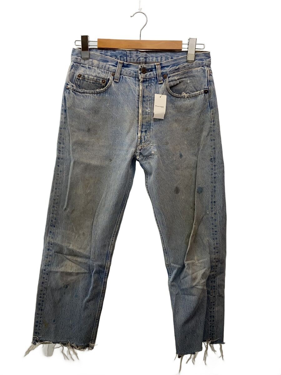 【中古】Levi’s◆下つ方/32/ジーンズ/IDG/501-0113【メンズウェア】