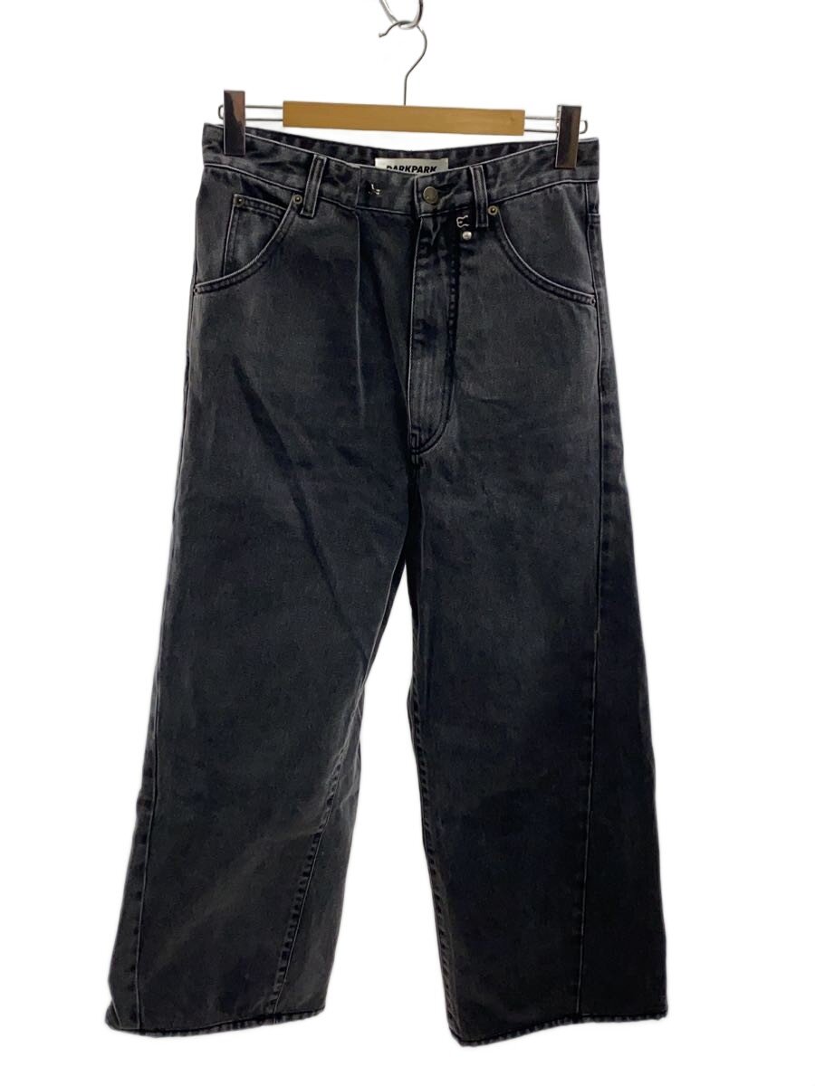 【中古】DARKPARK/広広としたズボン下/24/ジーンズ/BLK/23-030-510-0016-3-0/Ines Fold【レディース御召しもの】