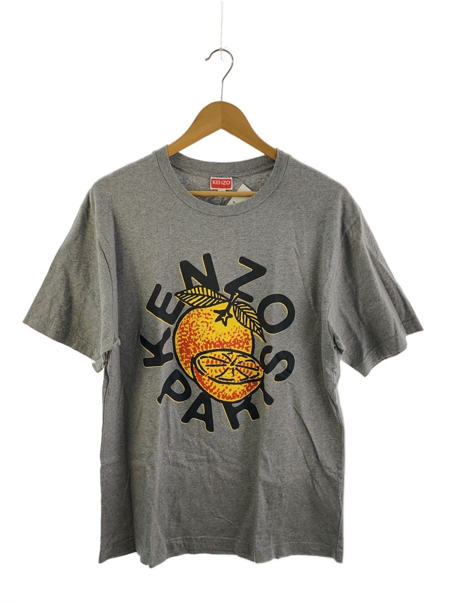 【中古】KENZO◆プルオーバー/L/綿織物/GRY/FE55TS2794SG//【メンズウェア】