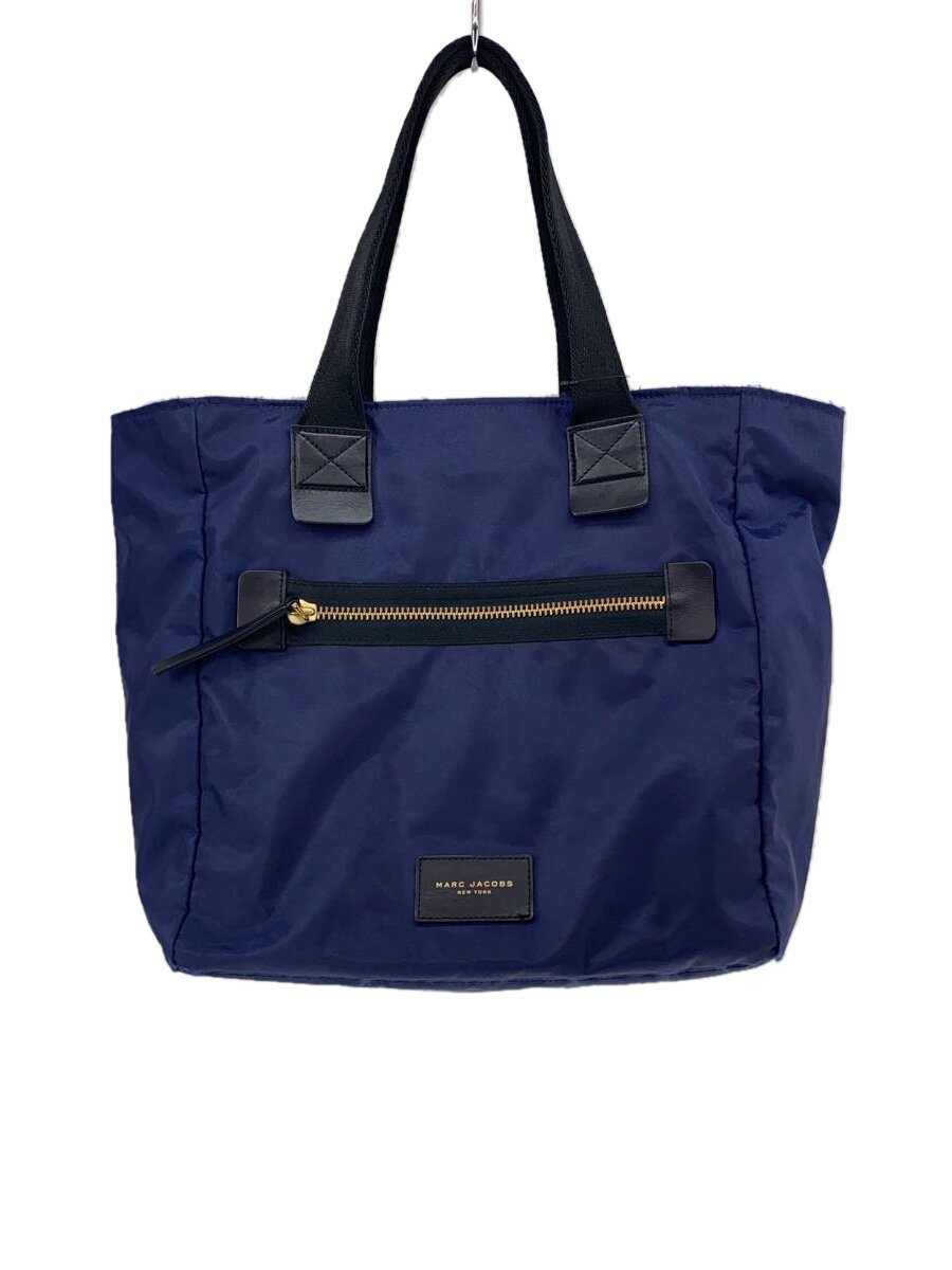 【中古】MARC JACOBS◆トートバッグ/--/NVY【御徒面子】