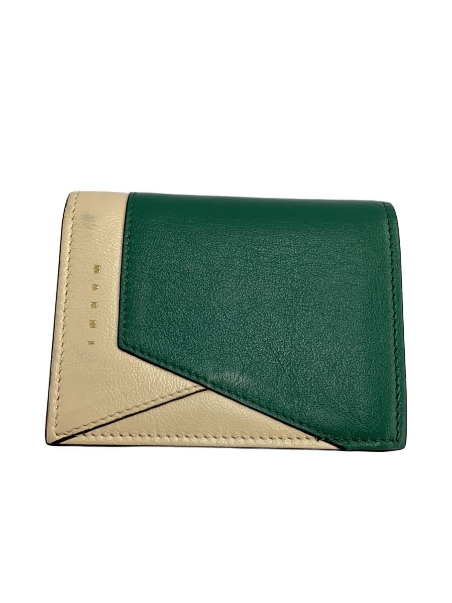 【中古】MARNI◆2つ折り財布/--/GRN/レディース/PFMO0055U1【服飾雑貨他】｜2ｎｄ STREET 店