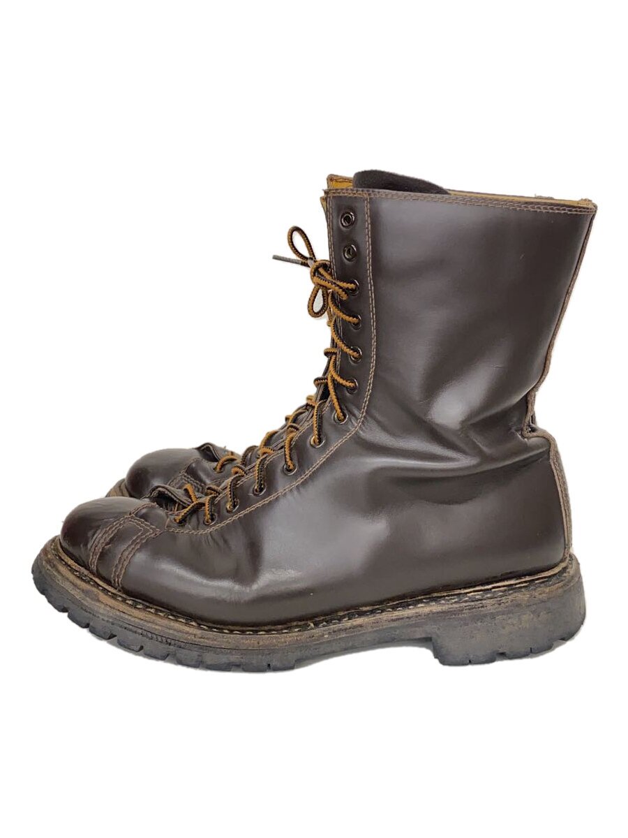 【中古】erremme/コンバットブーツ/レースアップブーツ/43/BRW/レザー【シューズ】｜2ｎｄ STREET 店 8,237円