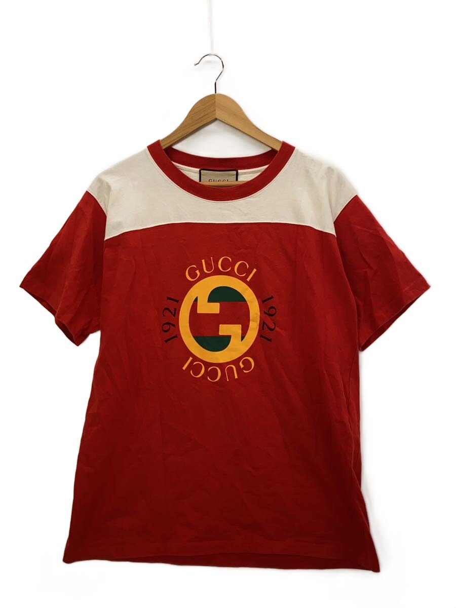 【中古】GUCCI◆Tシャツ/XS/コットン/RED/無地/7567087【メンズウェア】｜2ｎｄ STREET 店