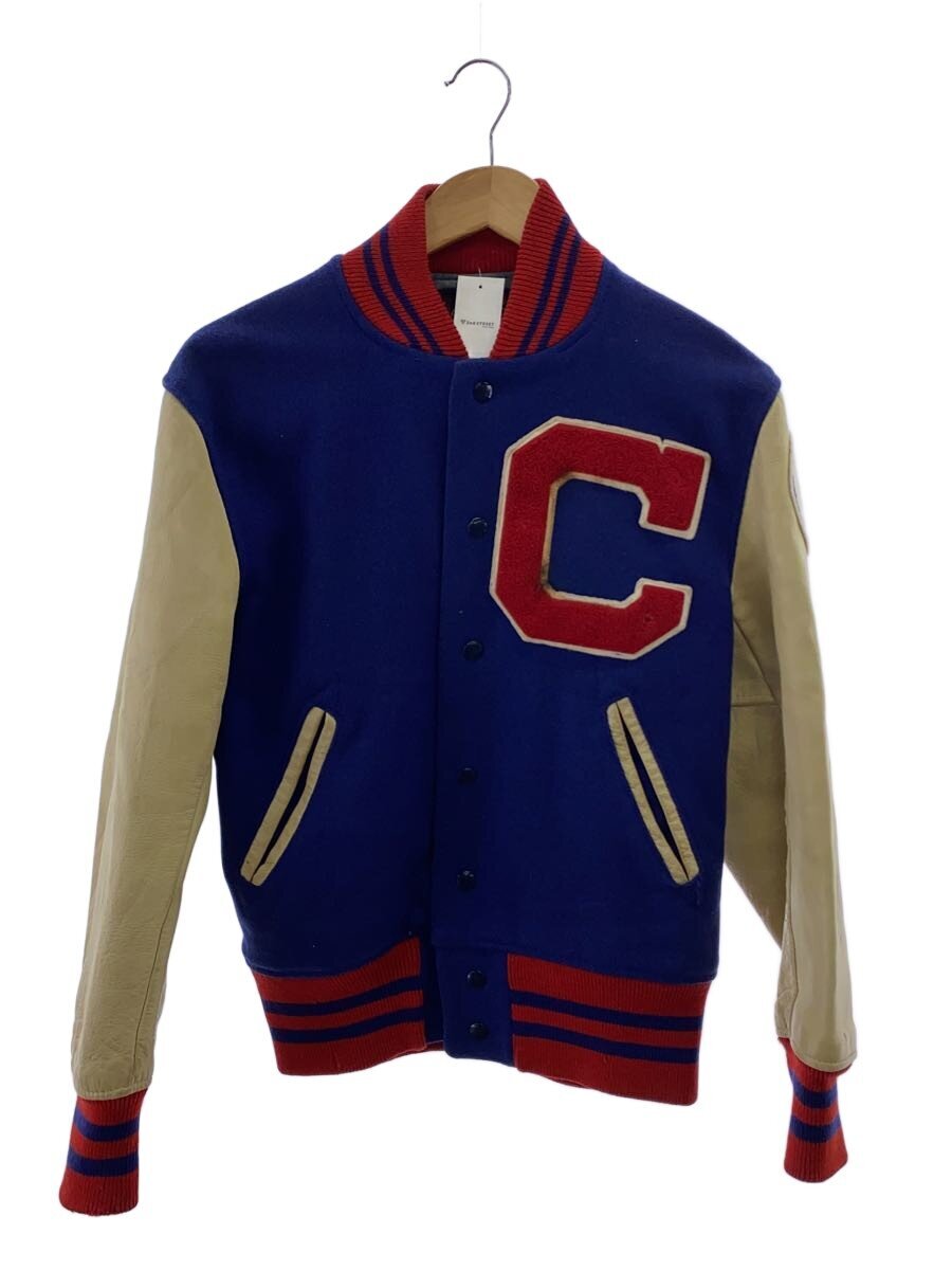 【中古】Whiting◆汚れ/ダメージ有/60s/スタジャン/38/--/BLU//【メンズウェア】|2nd STREET 店