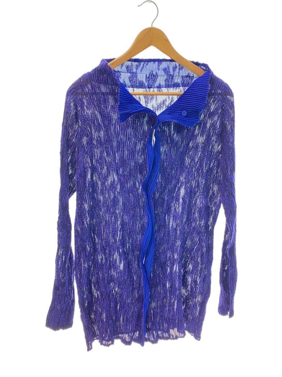 【中古】ISSEY MIYAKE◆長袖ブラウス/2/ポリエステル/PUP/IM53FJ117【レディースウェア】|2nd STREET 店