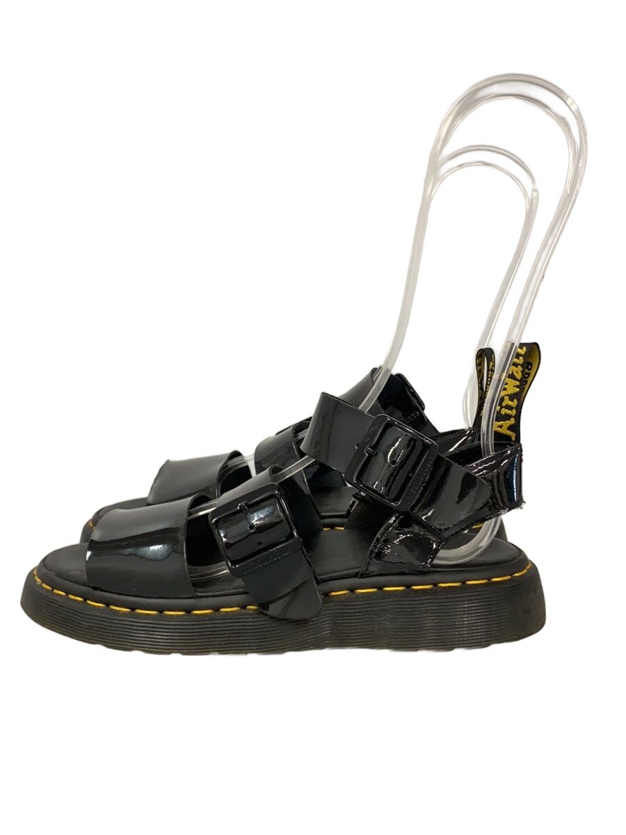 【中古】Dr.Martens◆サンダル/UK6/BLK【シューズ】