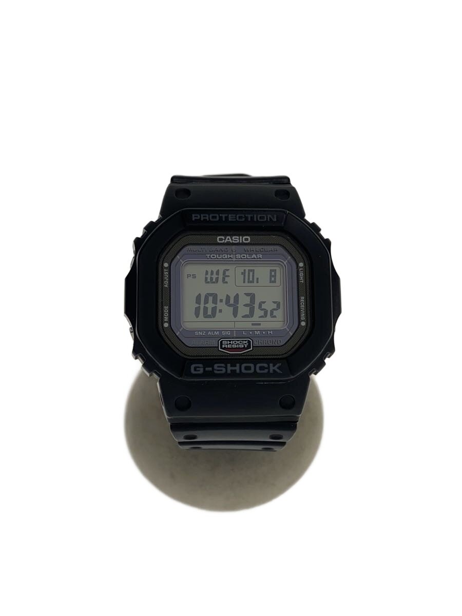 【中古】CASIO◆ウオッチ/デジタル/天然ゴム/BLK/BLK/gw-5000【服飾雑貨他】