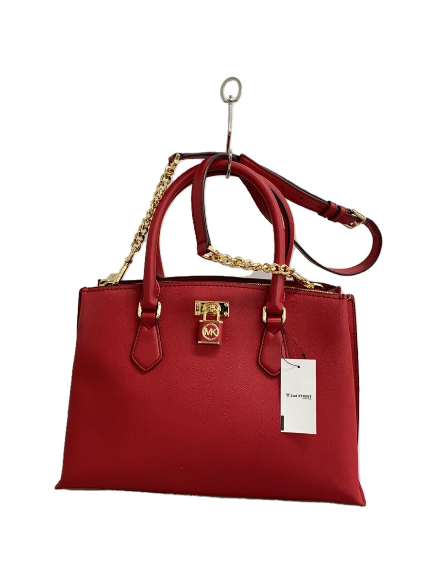【中古】MICHAEL KORS◆ショルダーバッグ/--/RED/pa-2305//【バッグ】｜2ｎｄ STREET 店