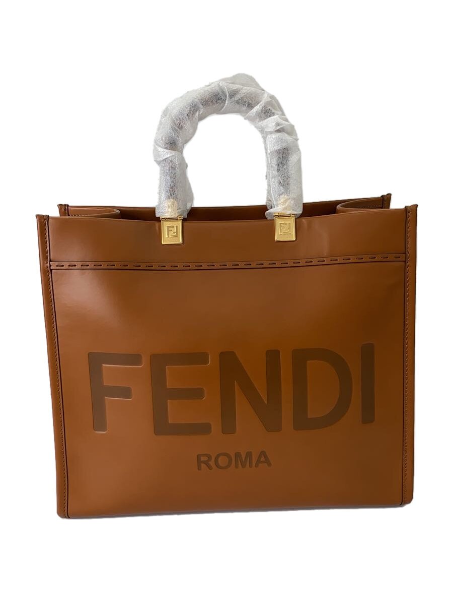 【中古】FENDI◆ショルダーバッグ/なめし革/CML【御徒面子】