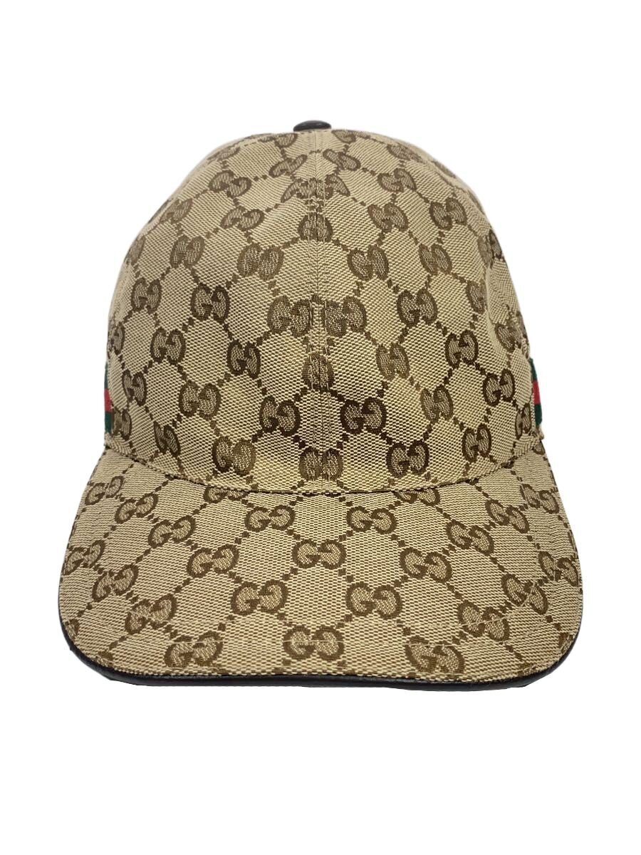 【中古】GUCCI◆旗がしら/FREE/ポリエステル/CML/総柄/メンズ/200035 2048891//【服飾雑貨他】