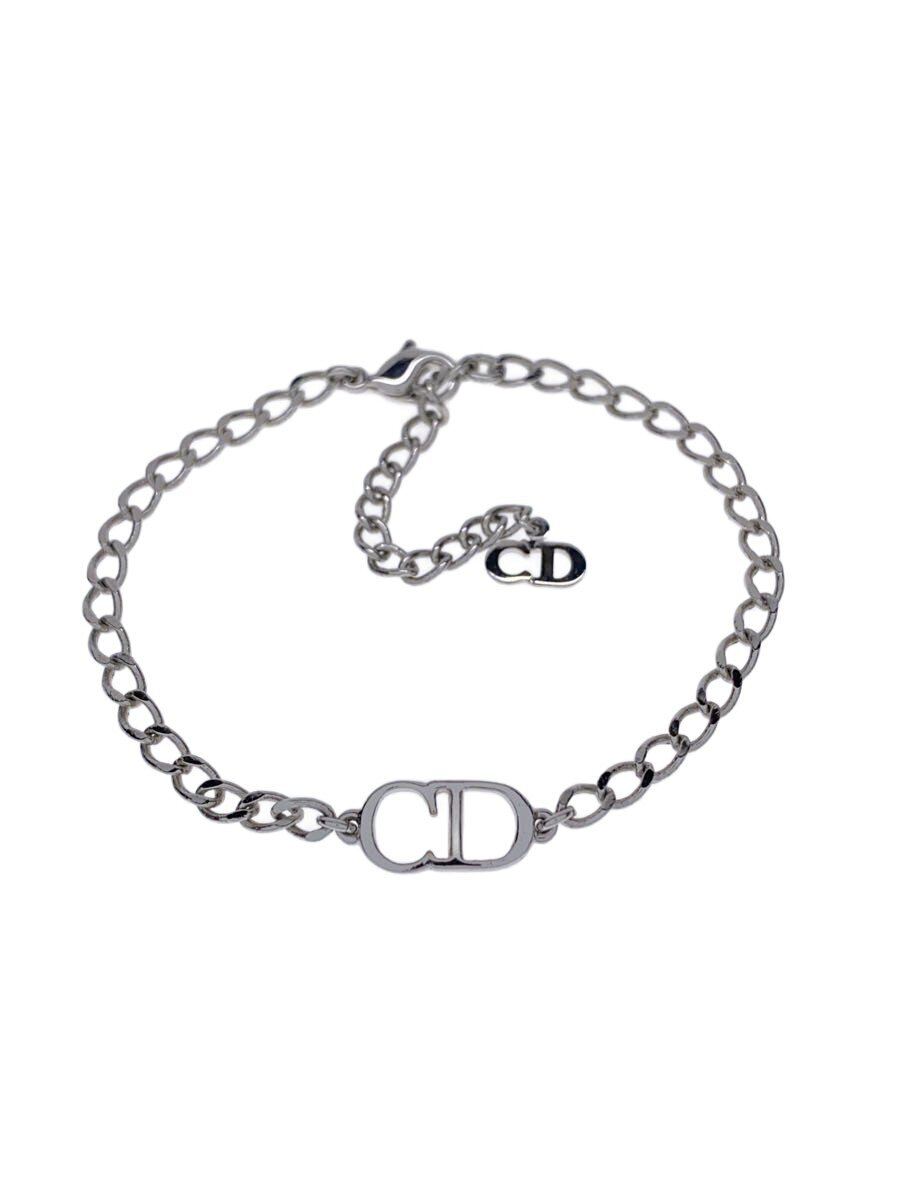 【中古】Christian Dior◆Christian Dior ディオール 腕輪/SLV/レディース//【服飾雑貨他】