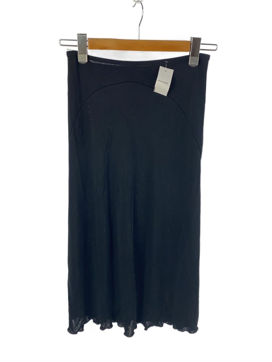 【中古】JIL SANDER◆I/ロングスコート/36/人絹/BLK/JSPR725058WR39750802【レディース御召しもの】