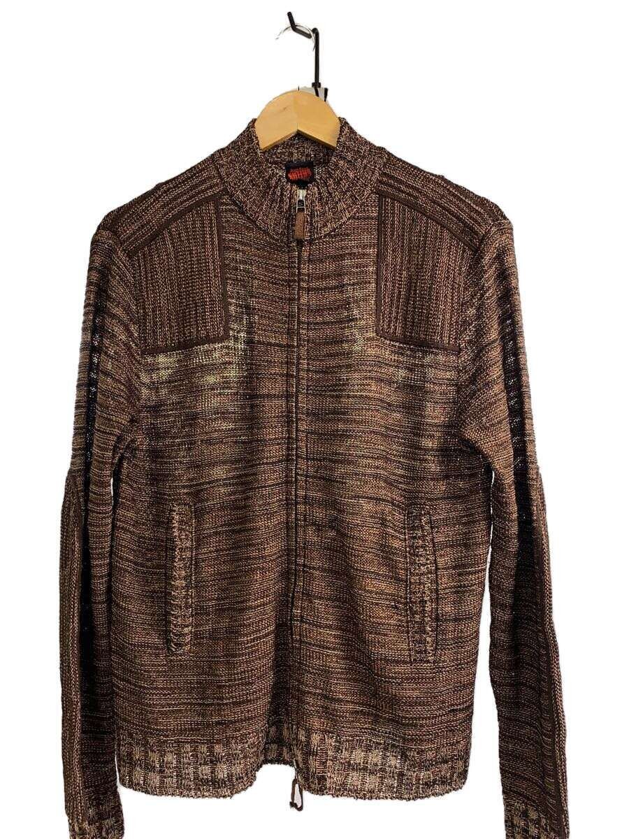 【中古】Jean Paul Gaultier◆90s～/archive/編み物・スウェーター(朦々たる)/48/人絹/BRW//【メンズウェア】