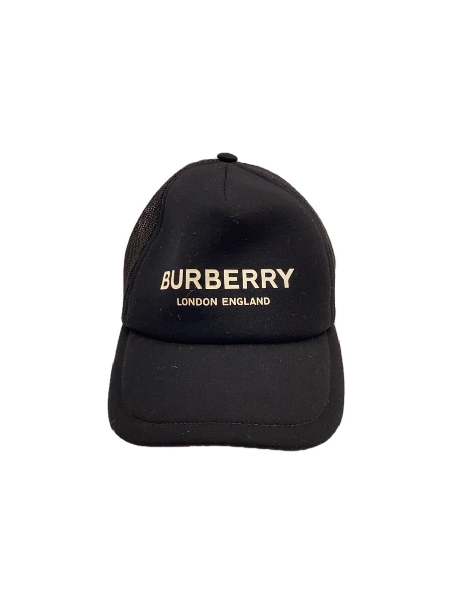 【中古】BURBERRY LONDON◆旗がしら/M/ポリエステル/BLK/メンズ/8019216//【服飾雑貨他】