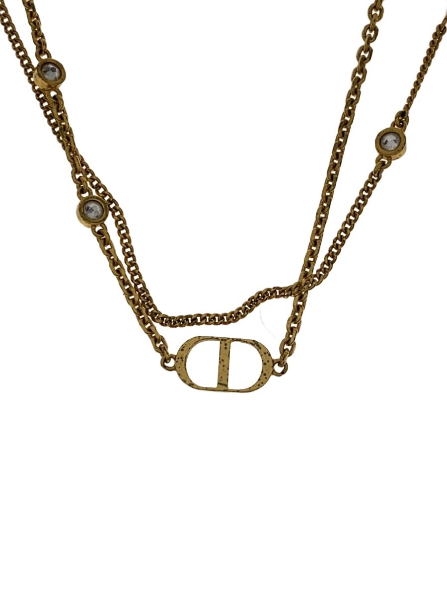 【中古】Christian Dior◆ネックレス/--/カラーストーン/GLD/トップ有/レディース//【服飾雑貨他】|2nd STREET 店