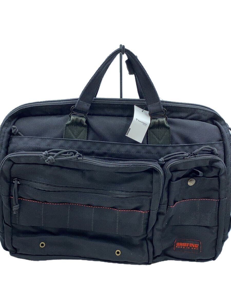 【中古】BRIEFING◆2WAY/B4 LINER/ブリーフ入れもの/ナイロン/黒いこと【御徒面子】