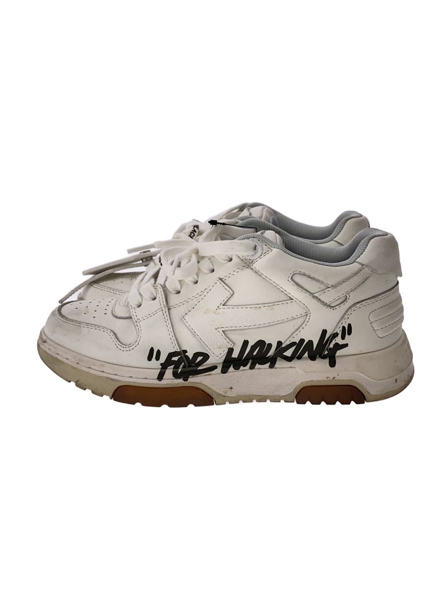 【中古】OFF-WHITE◆ローカットスニーカー/37/WHT【シューズ】