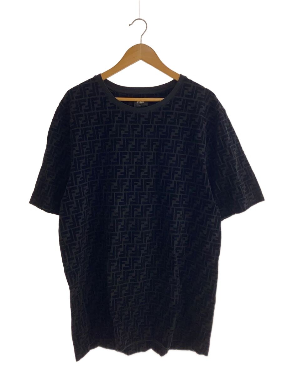 【中古】FENDI◆24AW/FF主題/XXL/綿織物/BLK/FY0936【メンズウェア】