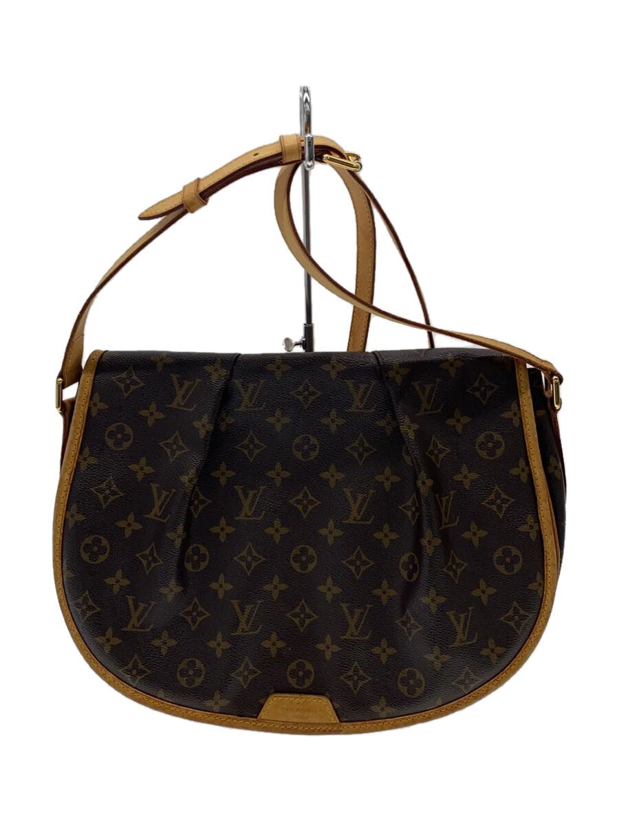 【中古】LOUIS VUITTON◆メニルモンタンPM_モノグラム・キャンバス_BRW/PVC/BRW【バッグ】|2nd STREET 店