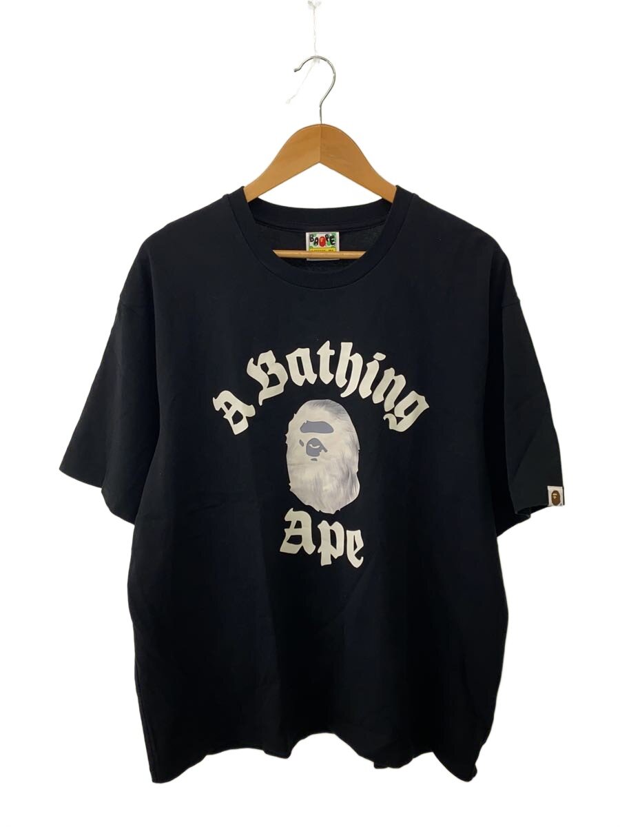【中古】A BATHING APE◆Tシャツ/XL/コットン/BLK/001TEL801330M【メンズウェア】｜2ｎｄ STREET 店