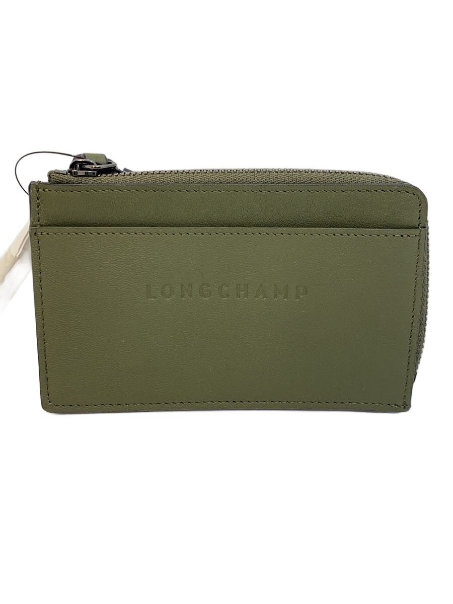 【中古】LONGCHAMP◆カードケース/レザー/カーキ/レディース/30034HCV292//【服飾雑貨他】|2nd STREET 店