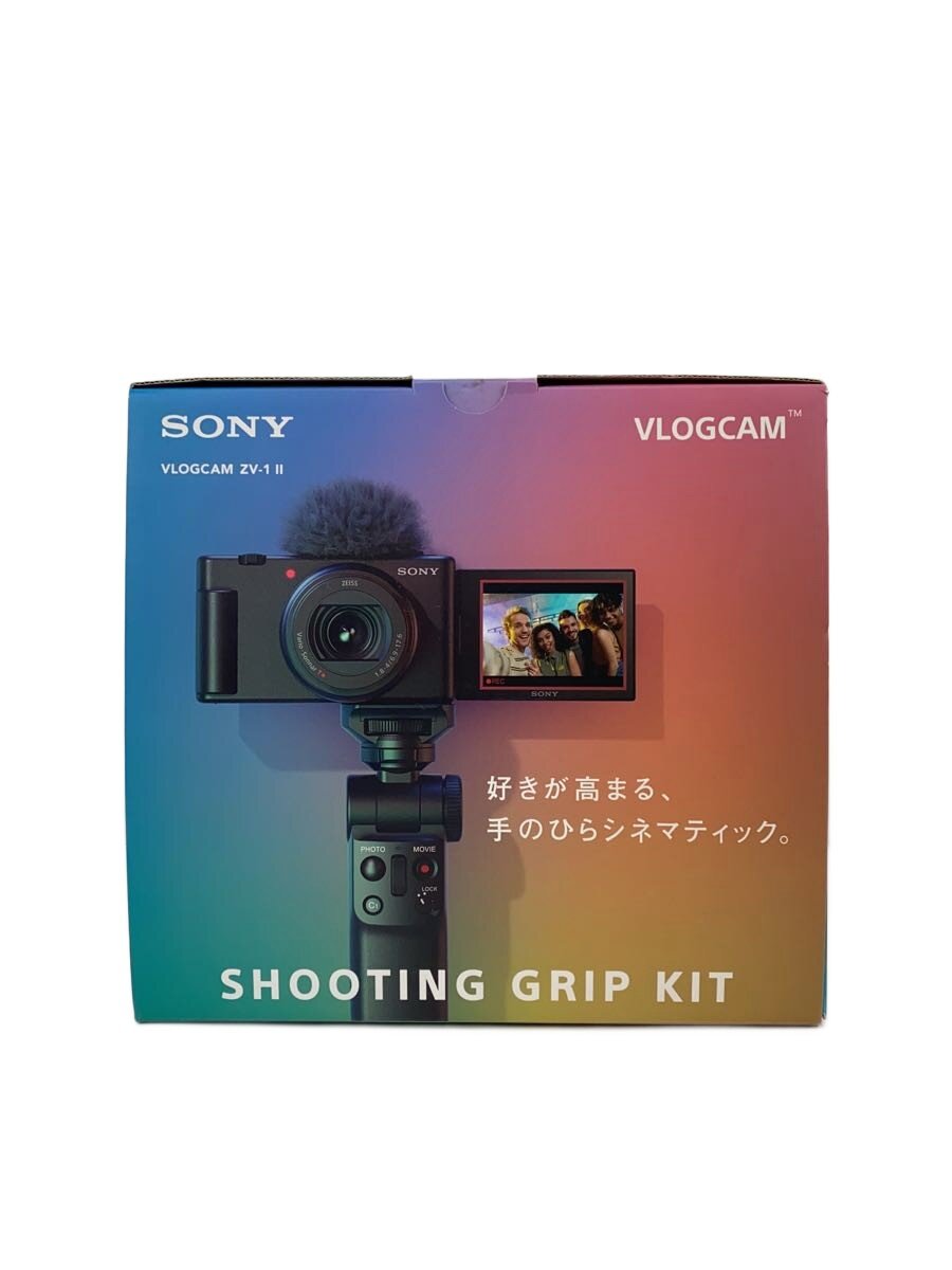 【中古】SONY◆デジタル写真機 VLOGCAM ZV-1M2G シューティンググリップキット//【写真機】