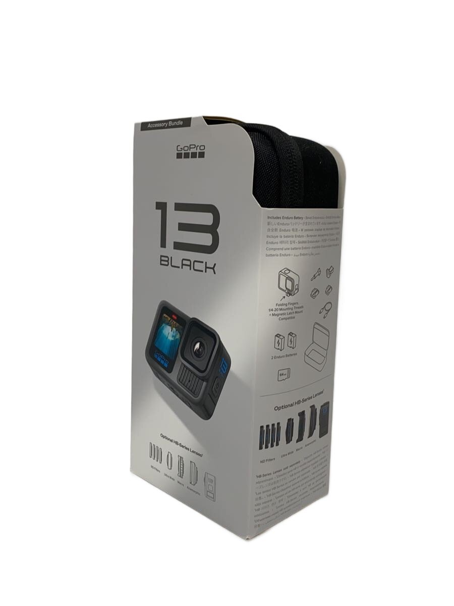 【中古】GoPro◆テレビカメラ GoPro HERO13 BLACK 添え物書き割り CHDRB-131-FW【写真機】