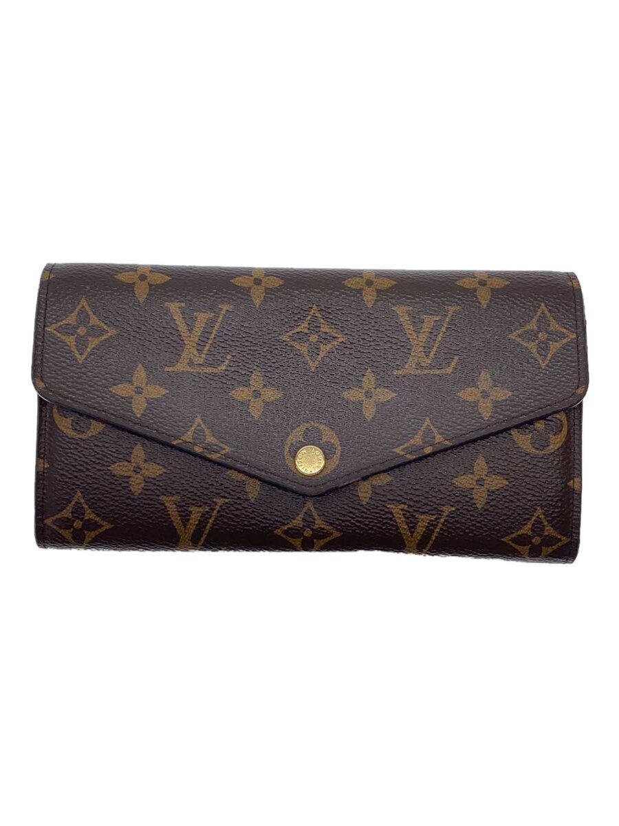 【中古】LOUIS VUITTON◆2)ポルト・フォイユ・サラ_モノグラム・キャンバス_BRW_ブラウン/PVC/BRW/レディース【服飾雑貨他】 29,029円