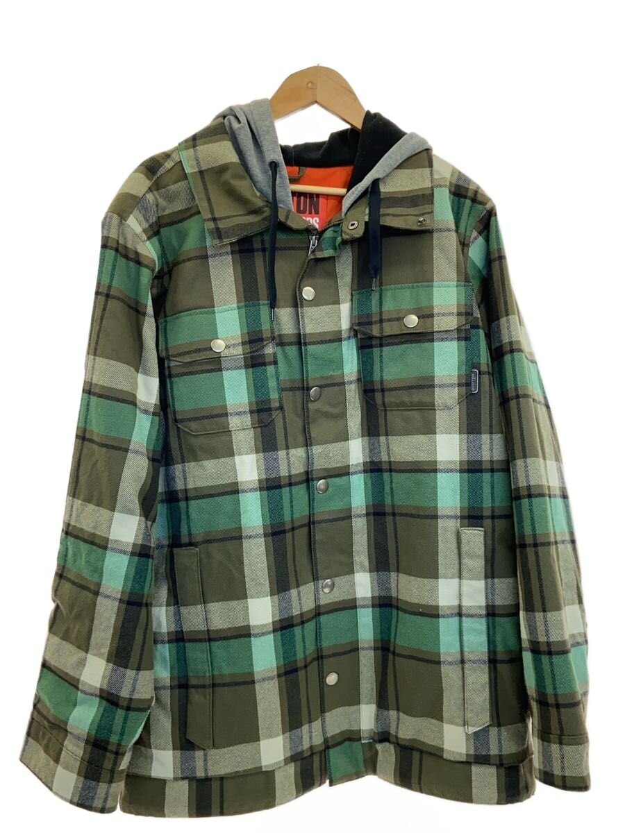 【中古】BURTON◆ウェアー/L/GRN/05T-0481204【スポーツ】