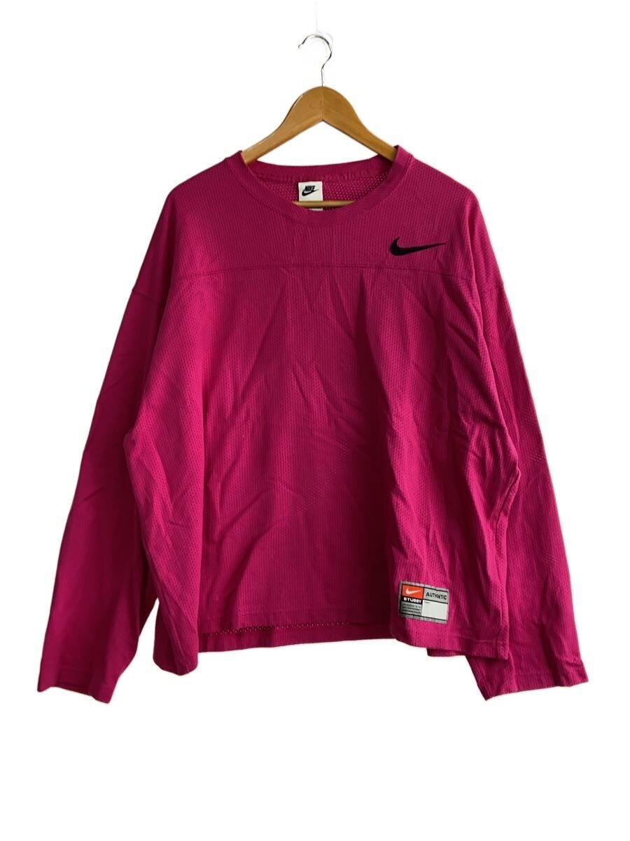 【中古】NIKE◆長袖ティーシャツ/L/綿織物/PNK/FJ9164-615//【メンズウェア】