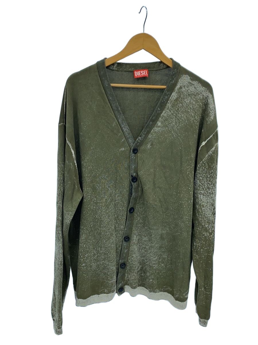 【中古】DIESEL◆ジレー(薄っぺら)/XXL/綿織物/KHK/A11190//【メンズウェア】