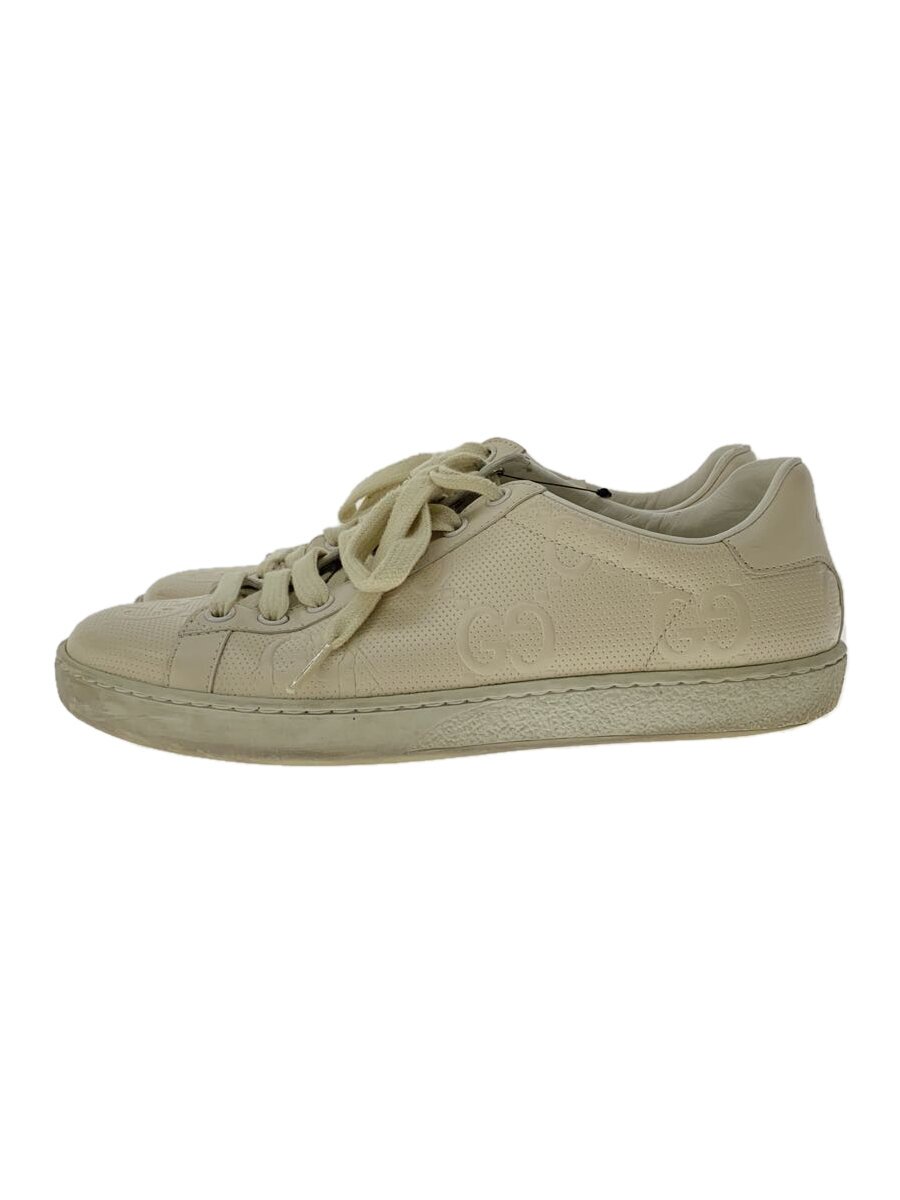【中古】GUCCI◆ローカットスニーカー/36.5/皮膚軟化剤【シューズ】