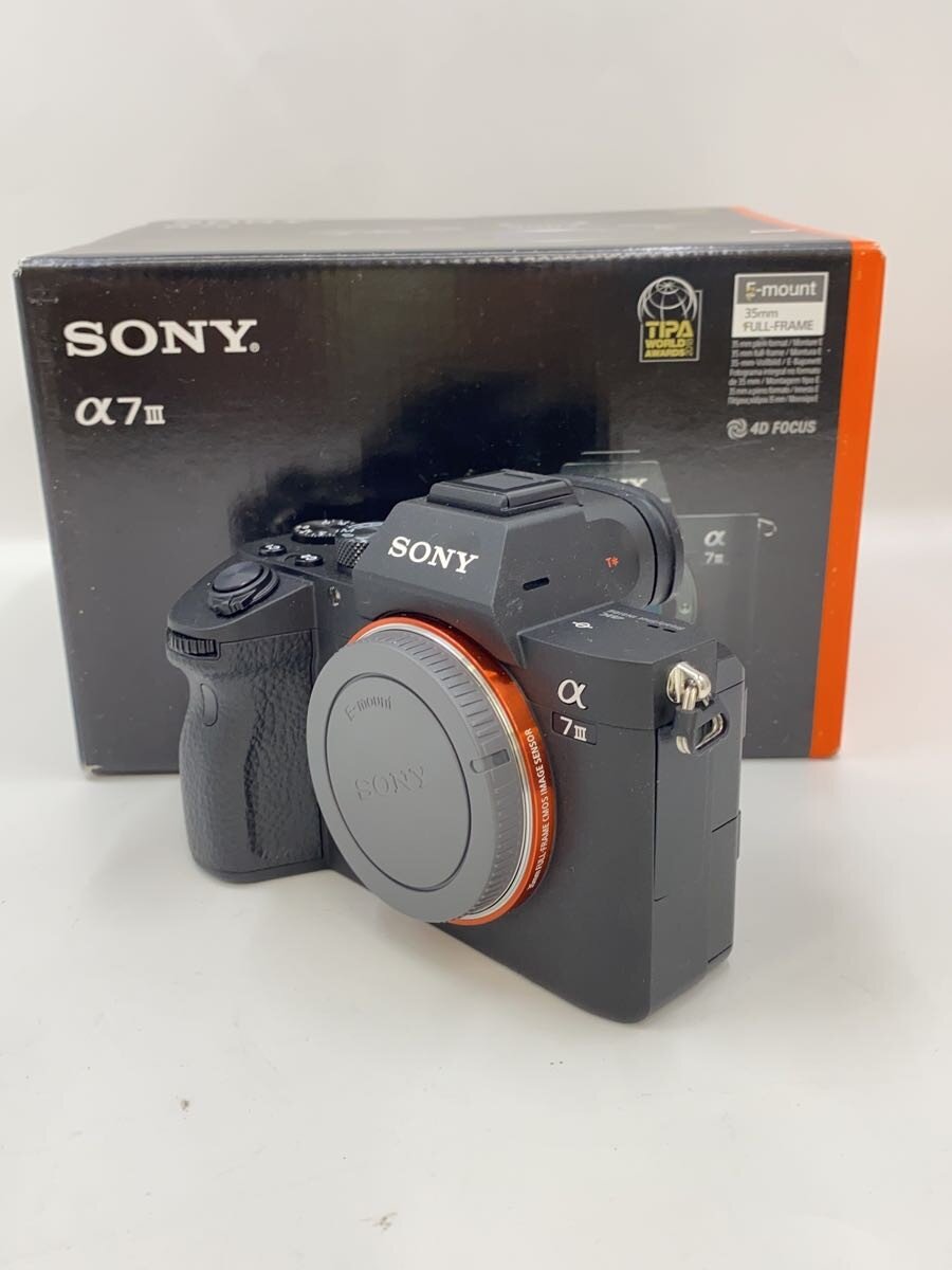 【中古】SONY◆デジタル一眼写真機 α7 III ILCE-7M3 上半身//【写真機】