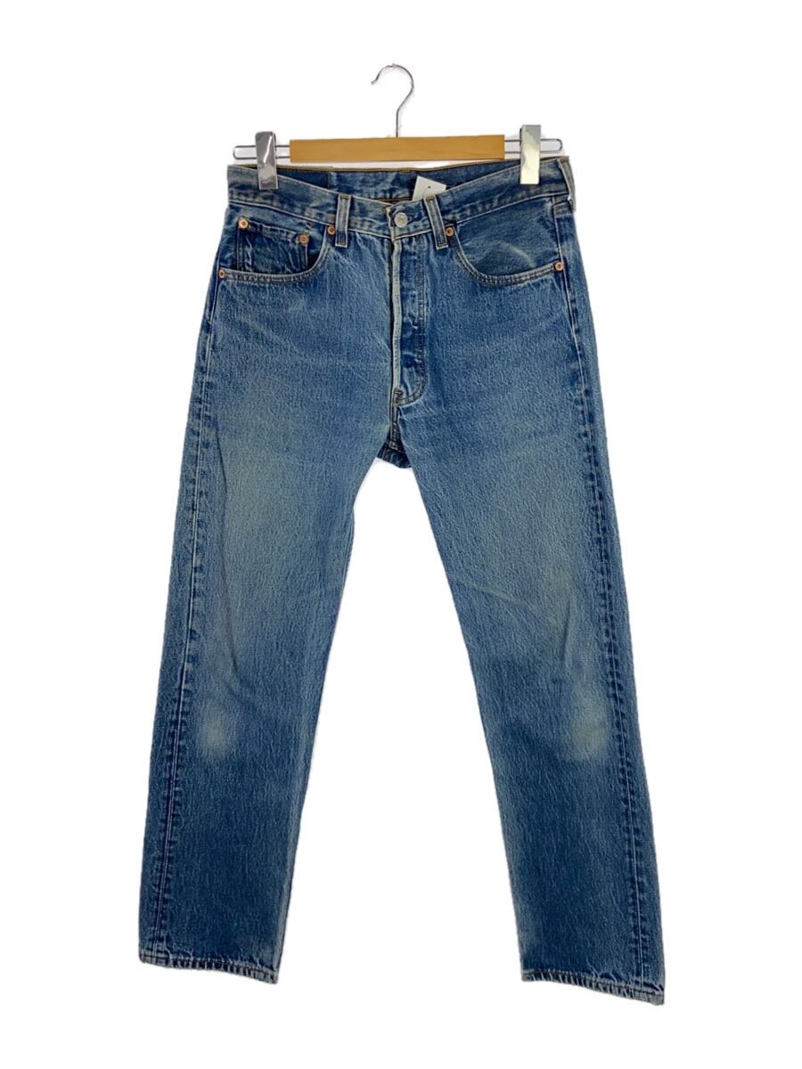 【中古】Levi’s◆90s/501xx/名取り草裏653/引っ切り無いズボン下/33/ジーンズ/BLU/無地/501-0000【メンズウェア】