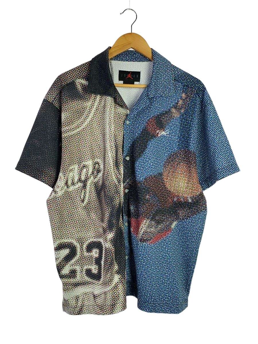 【中古】NIKE◆半袖プルオーバー/XL/ポリエステル/マルチ色つや【メンズウェア】