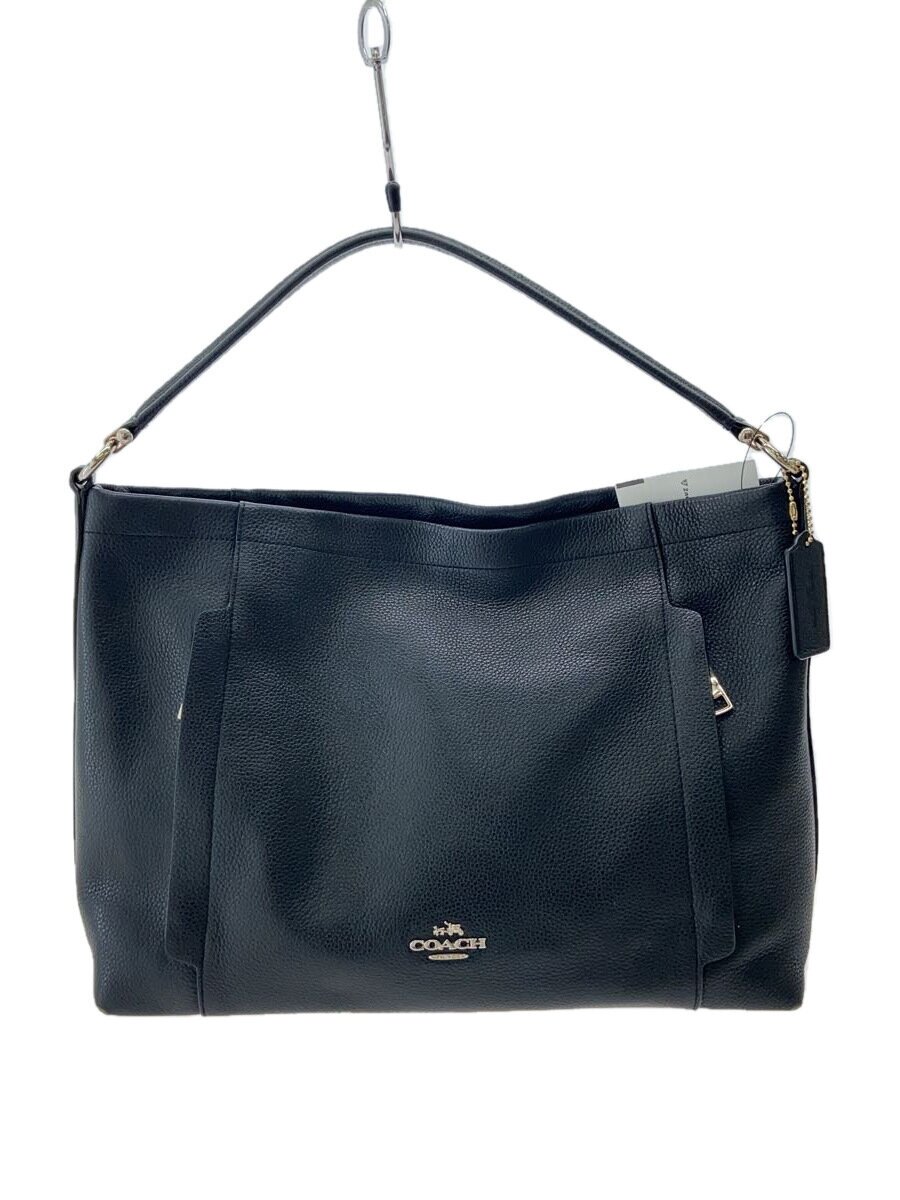 【中古】COACH◆ハンドバッグ/レザー/BLK/無地/G1581【バッグ】|2nd STREET 店