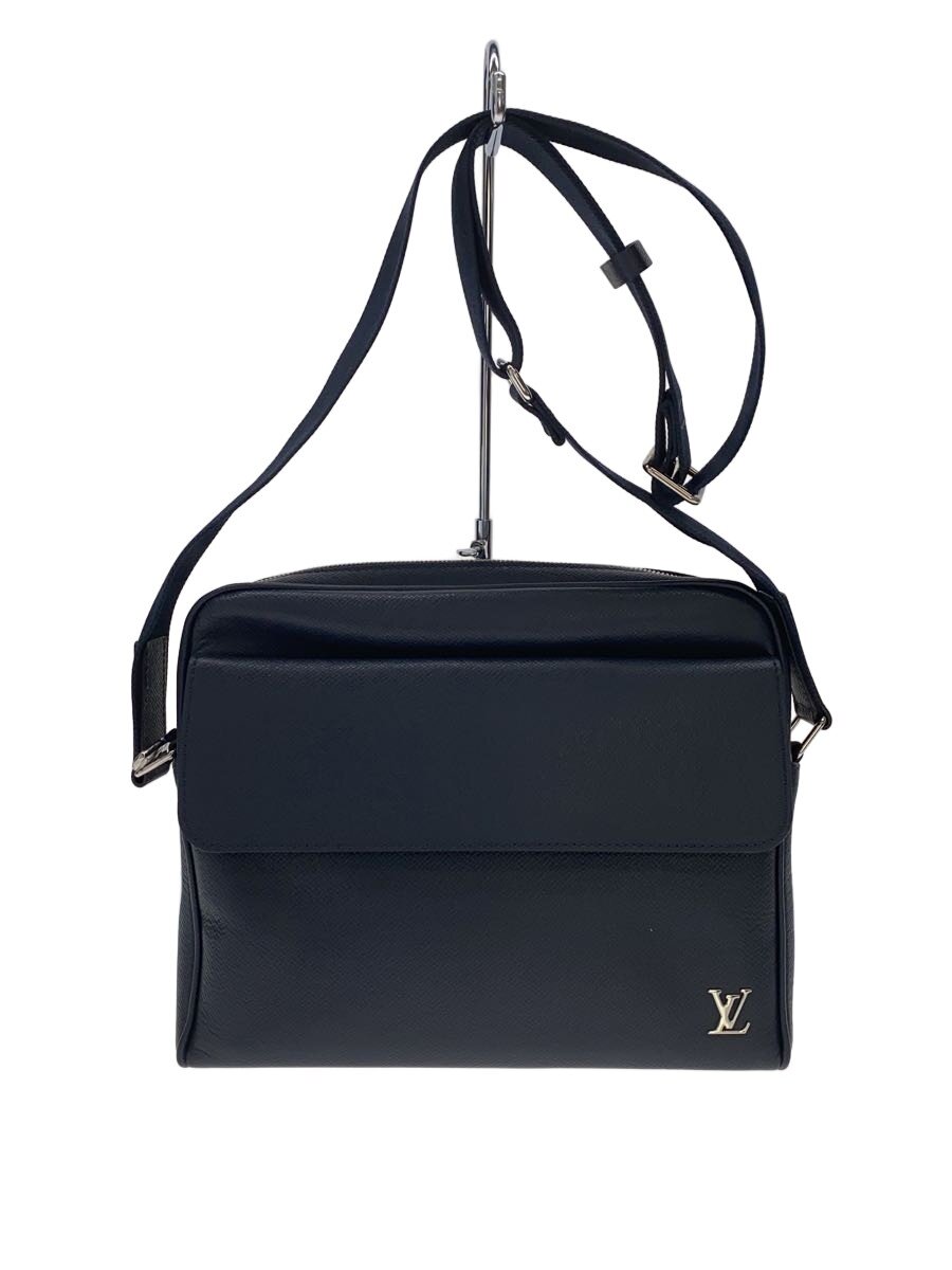 【中古】LOUIS VUITTON◆アレックス・飛脚屋_タイ王国ガ/牛皮/NVY【御徒面子】