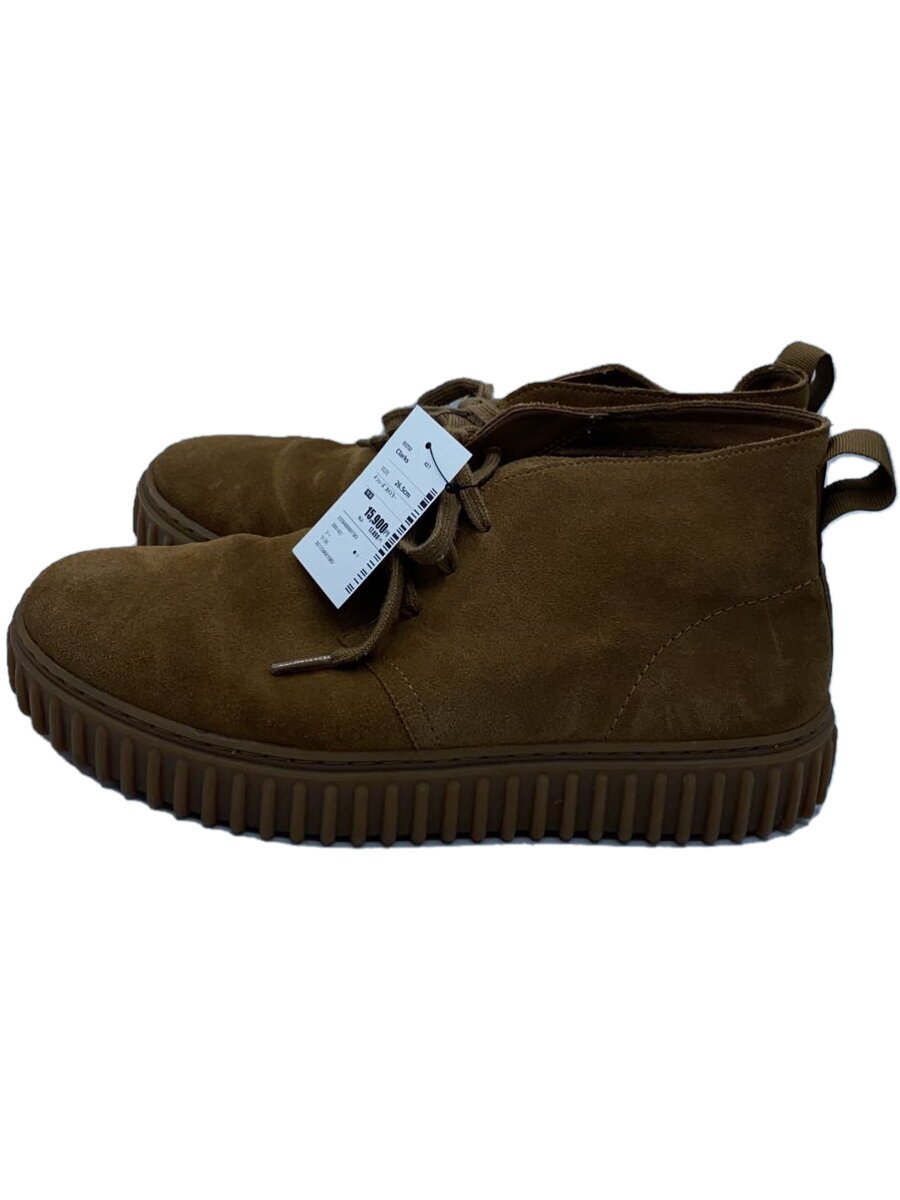 【中古】Clarks◆TORHILL MOSS/ブーツ/26.5糎/駱駝/261734667085//【シューズ】