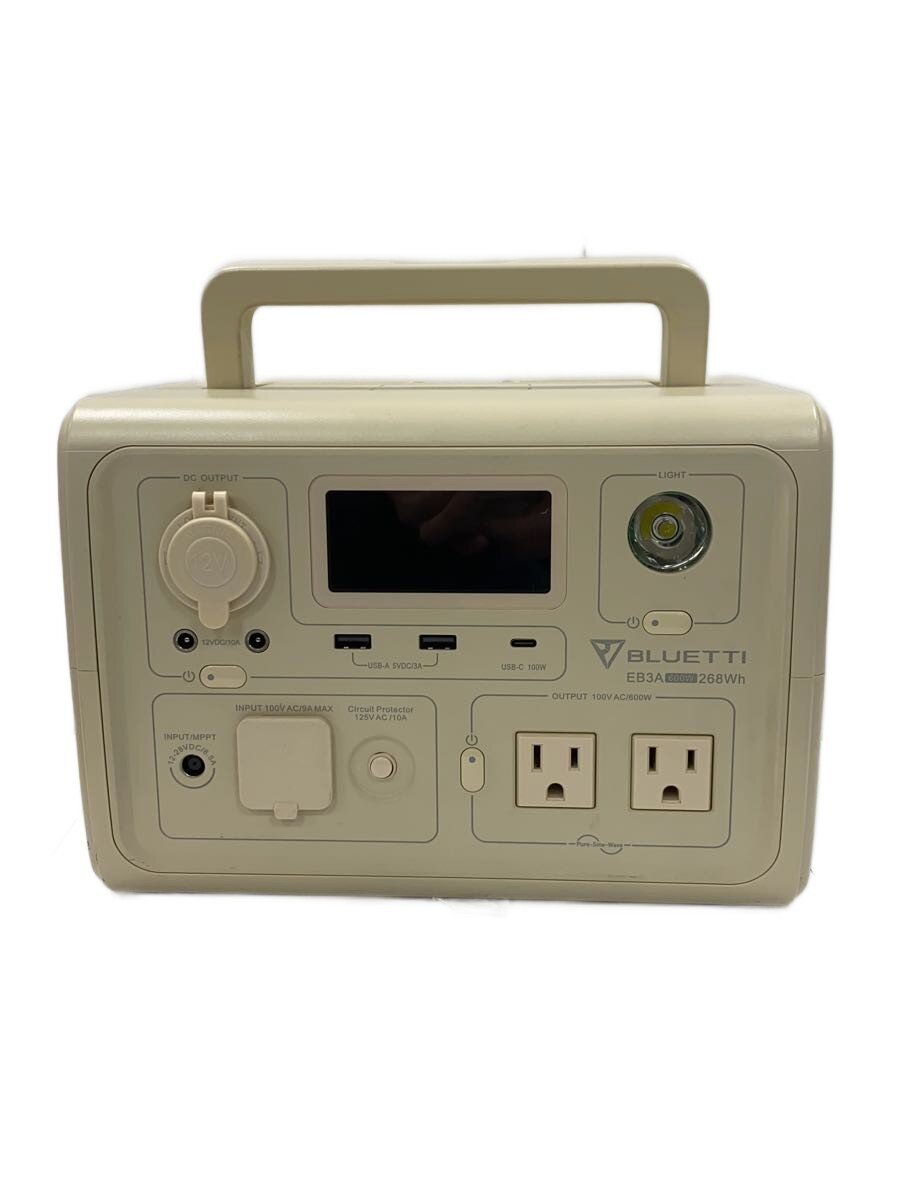 【中古】BLUETTI◆PORTABLE POWER STATION/携帯型ワット数/やって行く家電余分の物/EB3A//【家電・視覚的・オーディオ】