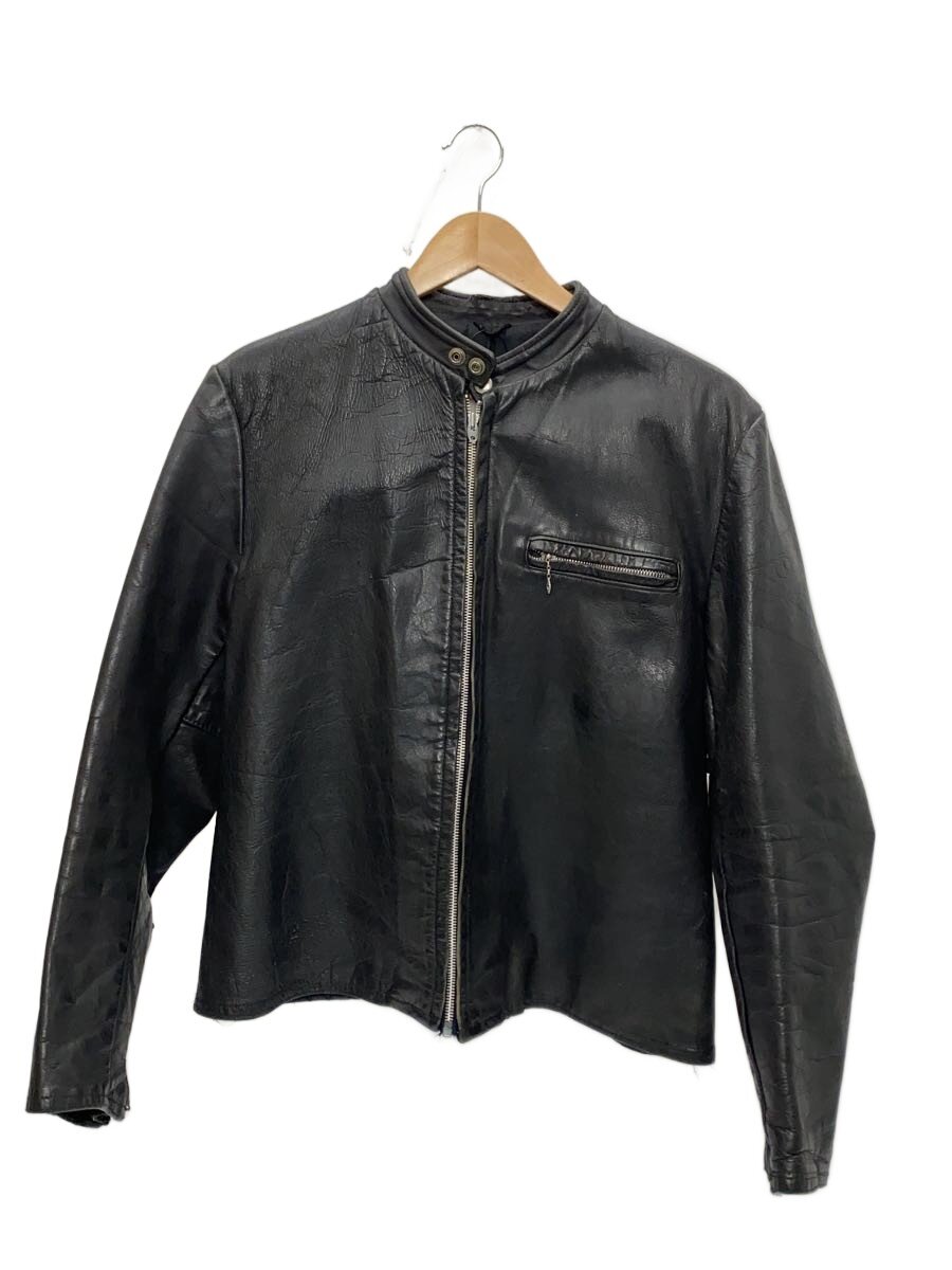 【中古】なめし革上衣・上衣/--/なめし革/BLK//【メンズウェア】