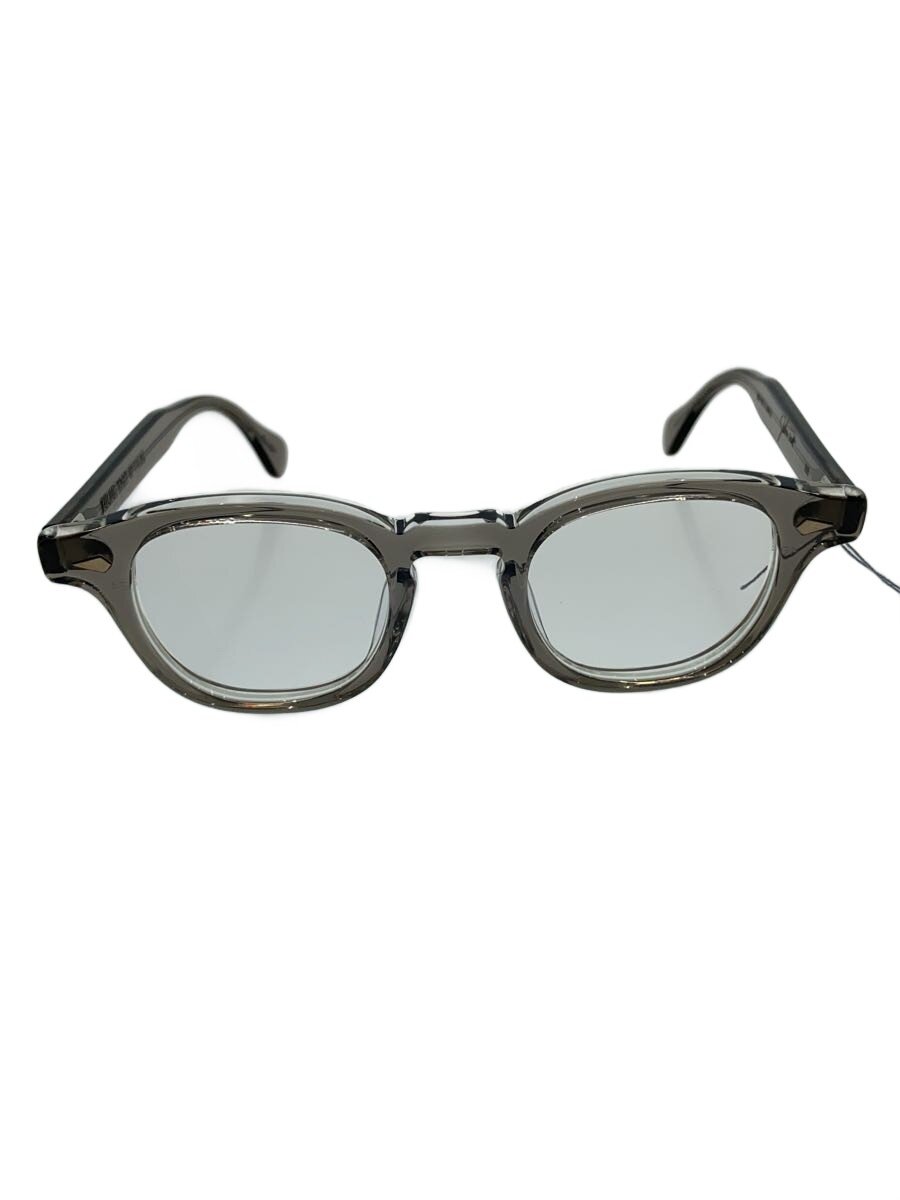 【中古】JULIUS TART OPTICAL ENTERPRISE◆眼鏡/ウェリントン/可塑性物質/CLR/CLR/メンズ【服飾雑貨他】