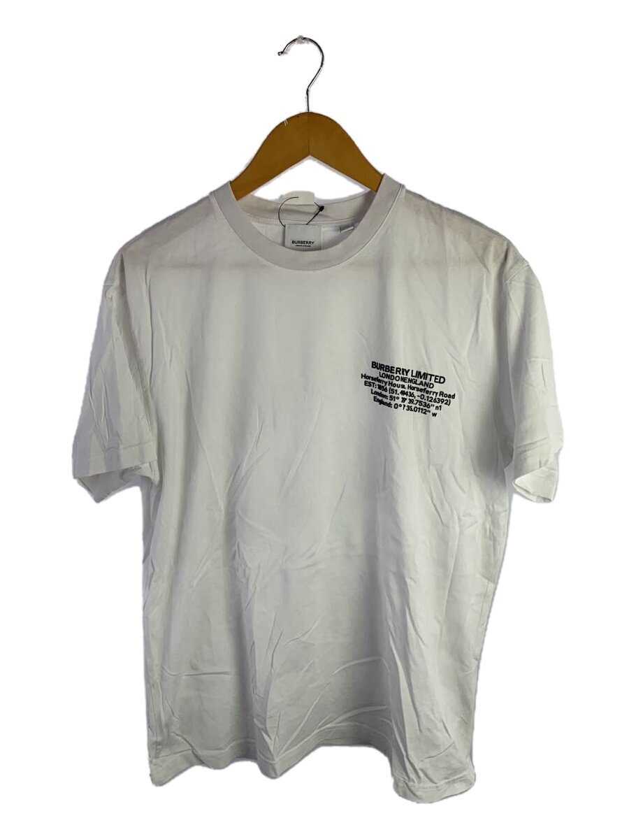 【中古】BURBERRY LONDON◆Tシャツ/S/コットン/WHT/8042749【メンズウェア】|2nd STREET 店