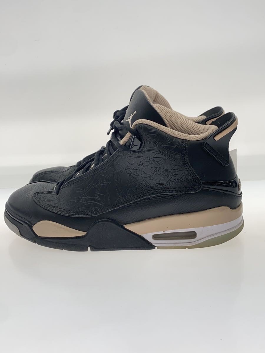 【中古】NIKE◆AIR JORDAN DUB ZERO_エアジョーダン ダブ 皆無/27糎/BLK【シューズ】