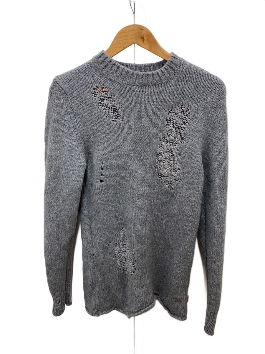 【中古】DIESEL◆編み物・ティーシャツ(朦朦たる)/L/羊毛/GRY/A15189【メンズウェア】