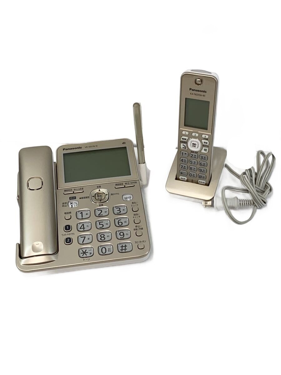 【中古】Panasonic◆電話機 VE-GD78DL-N [シャンパンゴールド]【家電・ビジュアル・オーディオ】｜2ｎｄ STREET 店