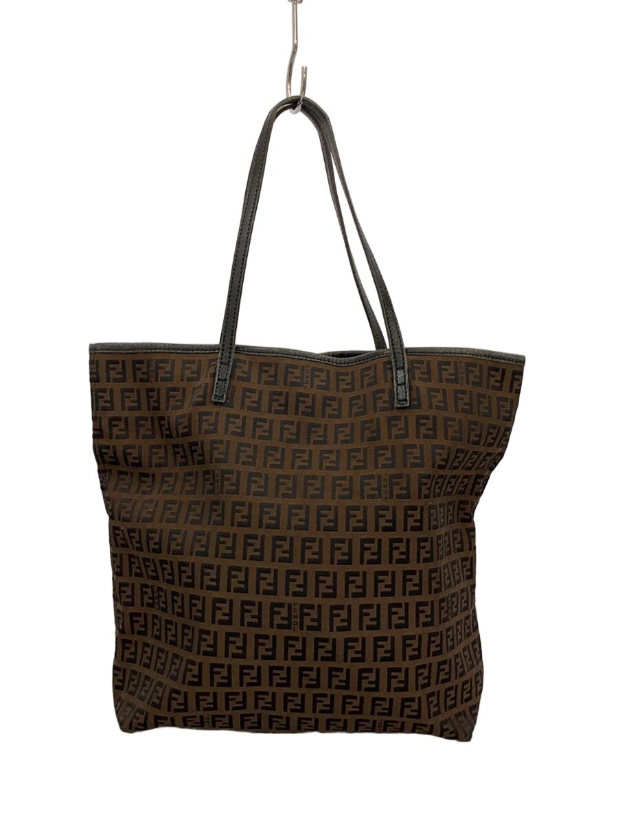 【中古】FENDI◆ハンドバック/--/BRW【御徒面子】