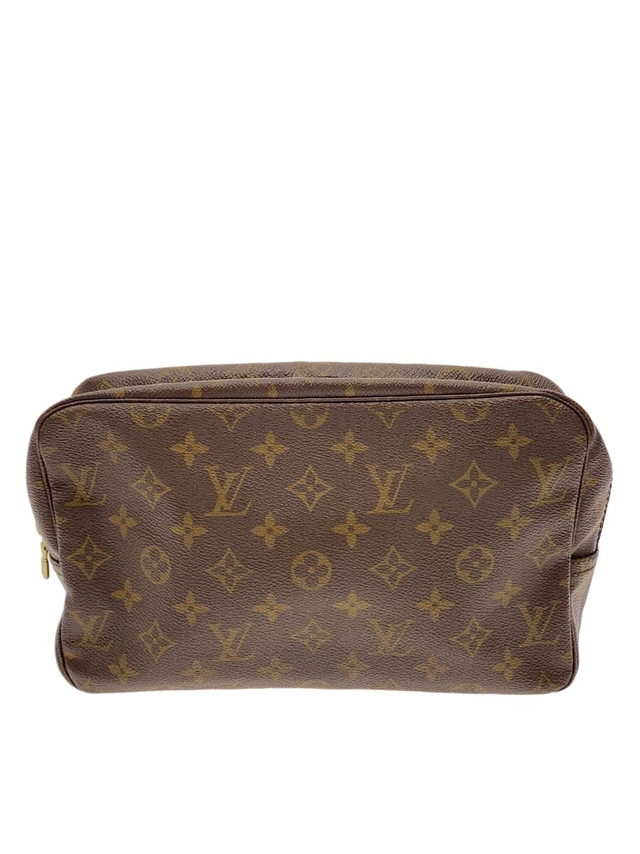 【中古】LOUIS VUITTON◆トゥルース・トワレット28_モノグラム・キャンバス/PVC/BRW//【バッグ】｜2ｎｄ STREET 店
